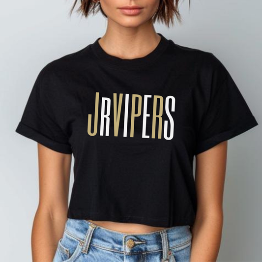 JRVipers Cropped Graphic Tee