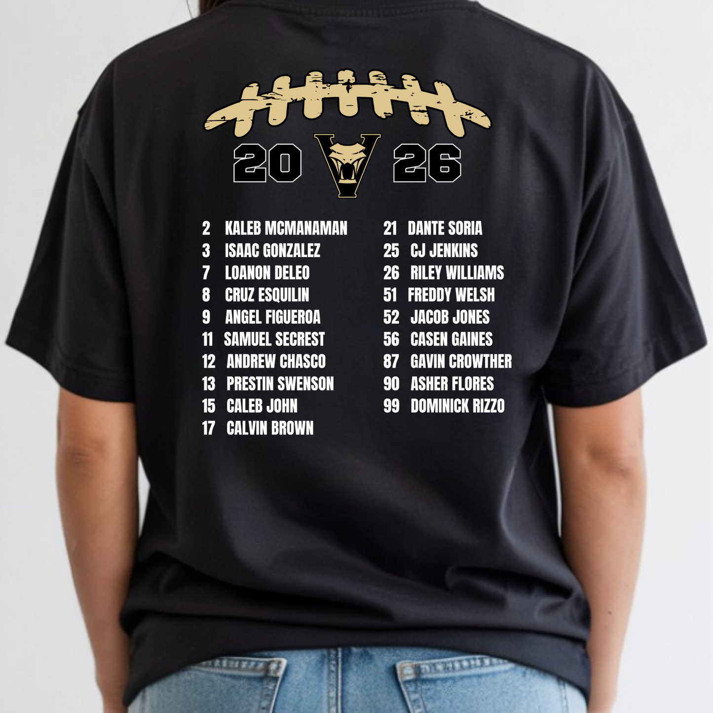 JrVipers Spring 2026 Champions UNISEX Tee - 11U