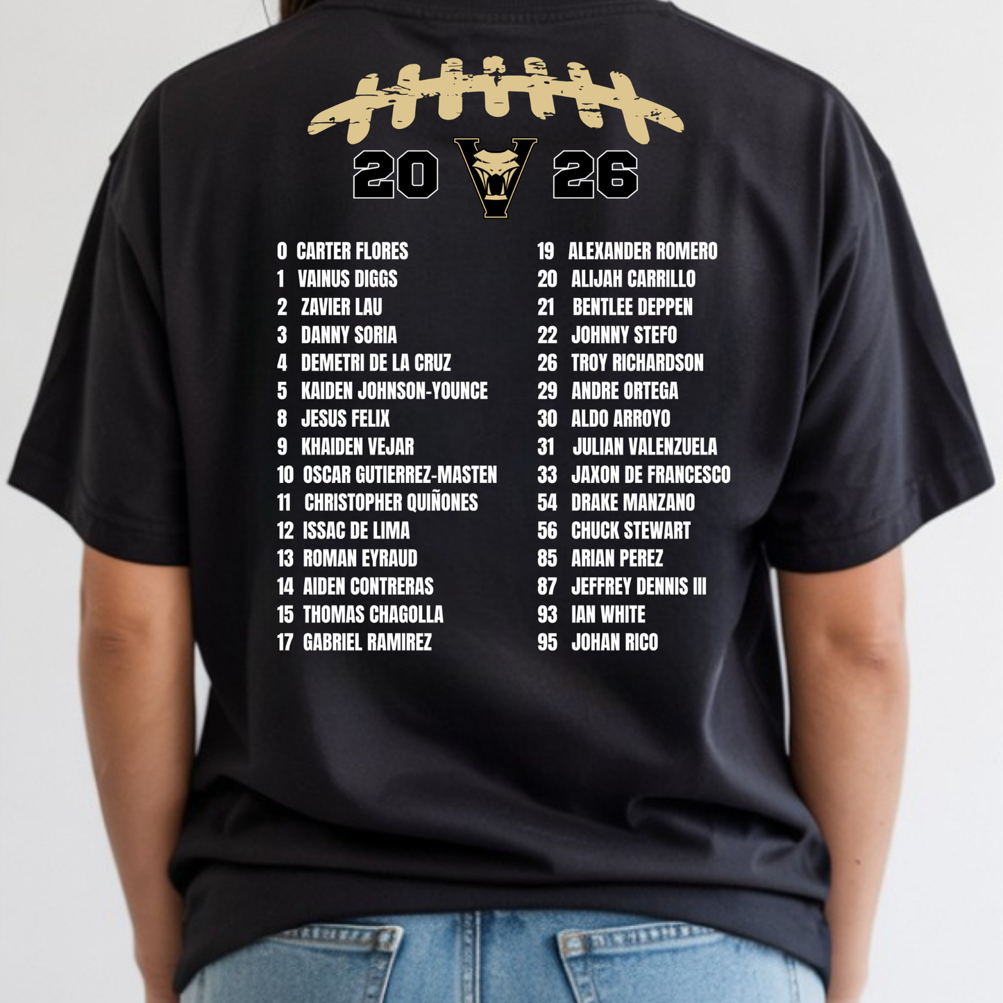 JrVipers Spring 2026 Champions UNISEX Tee - 13U