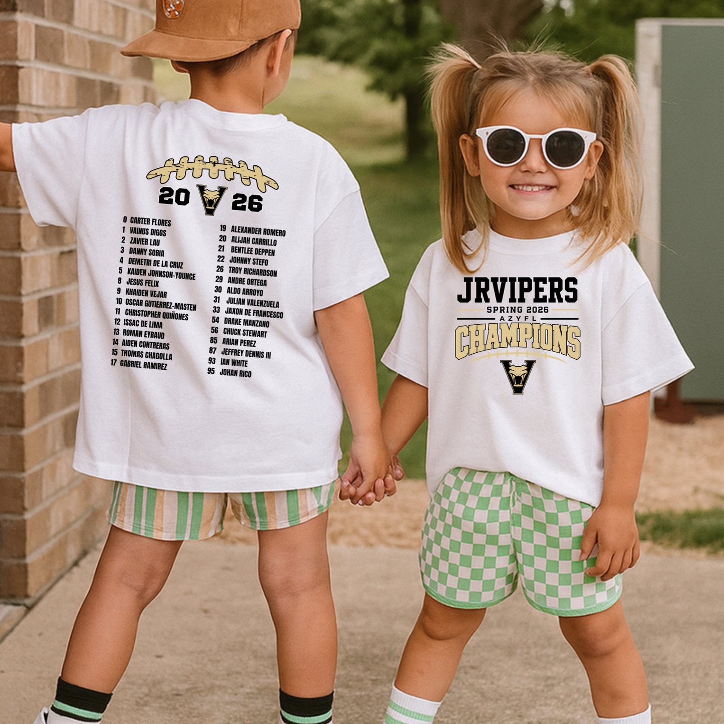 JrVipers Spring 2026 Champions UNISEX Tee - 13U