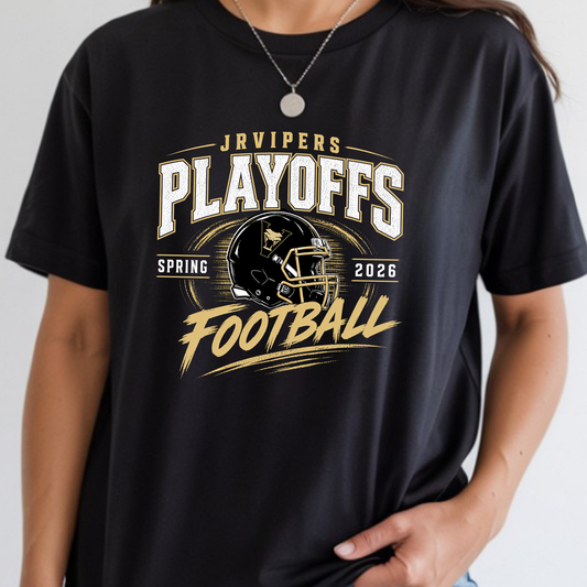 JrVipers Playoff T-Shirt ADULT Unisex 13U