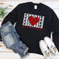 Cardinals Heart Sweater
