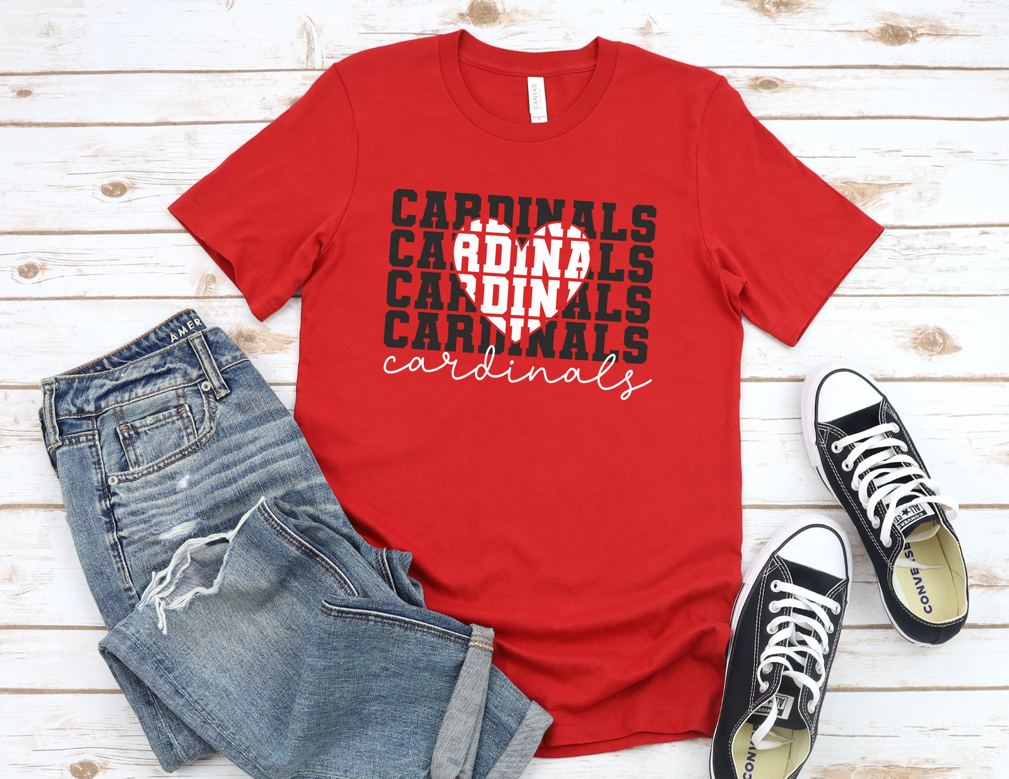 Cardinal Heart T-Shirt