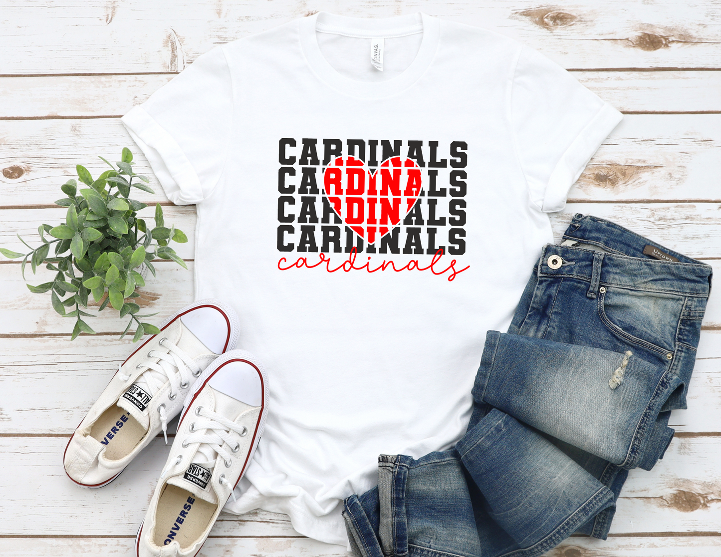 Cardinal Heart T-Shirt