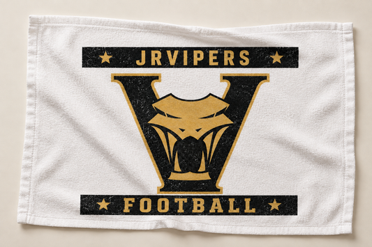 JrVipers Football Rally Towel