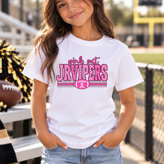 JrVipers Pink Out Youth Shirt