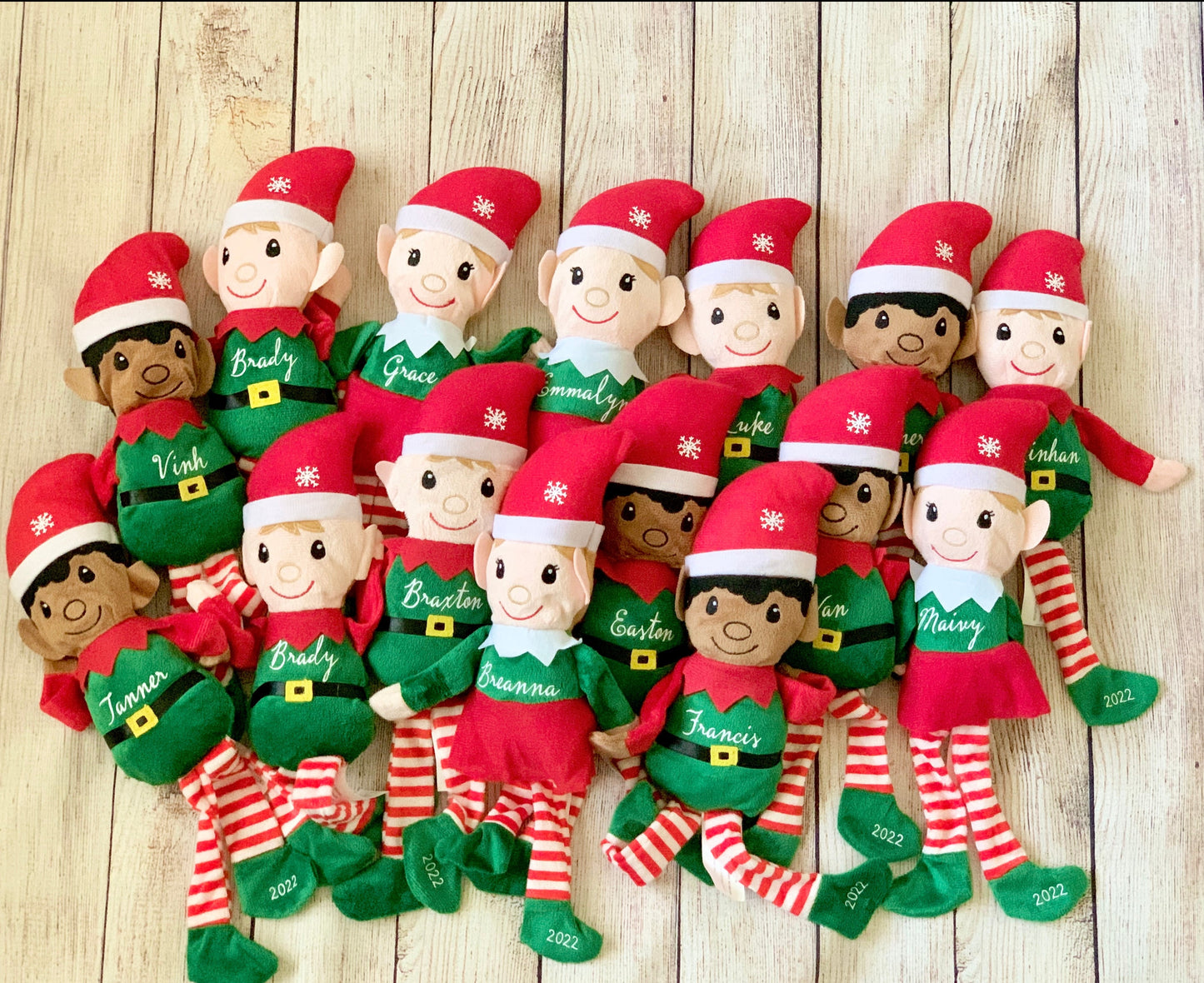 Personalized Christmas Elves