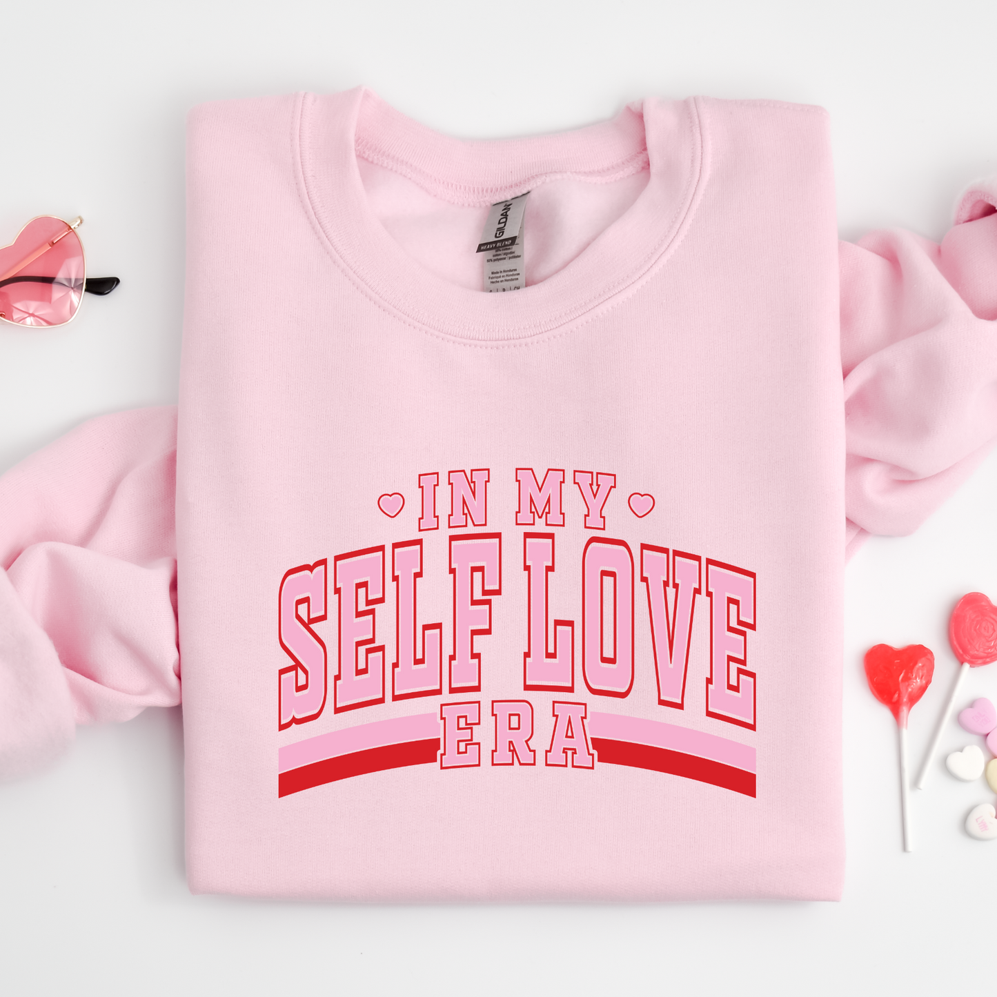 In My Self Love Era Crewneck Sweater