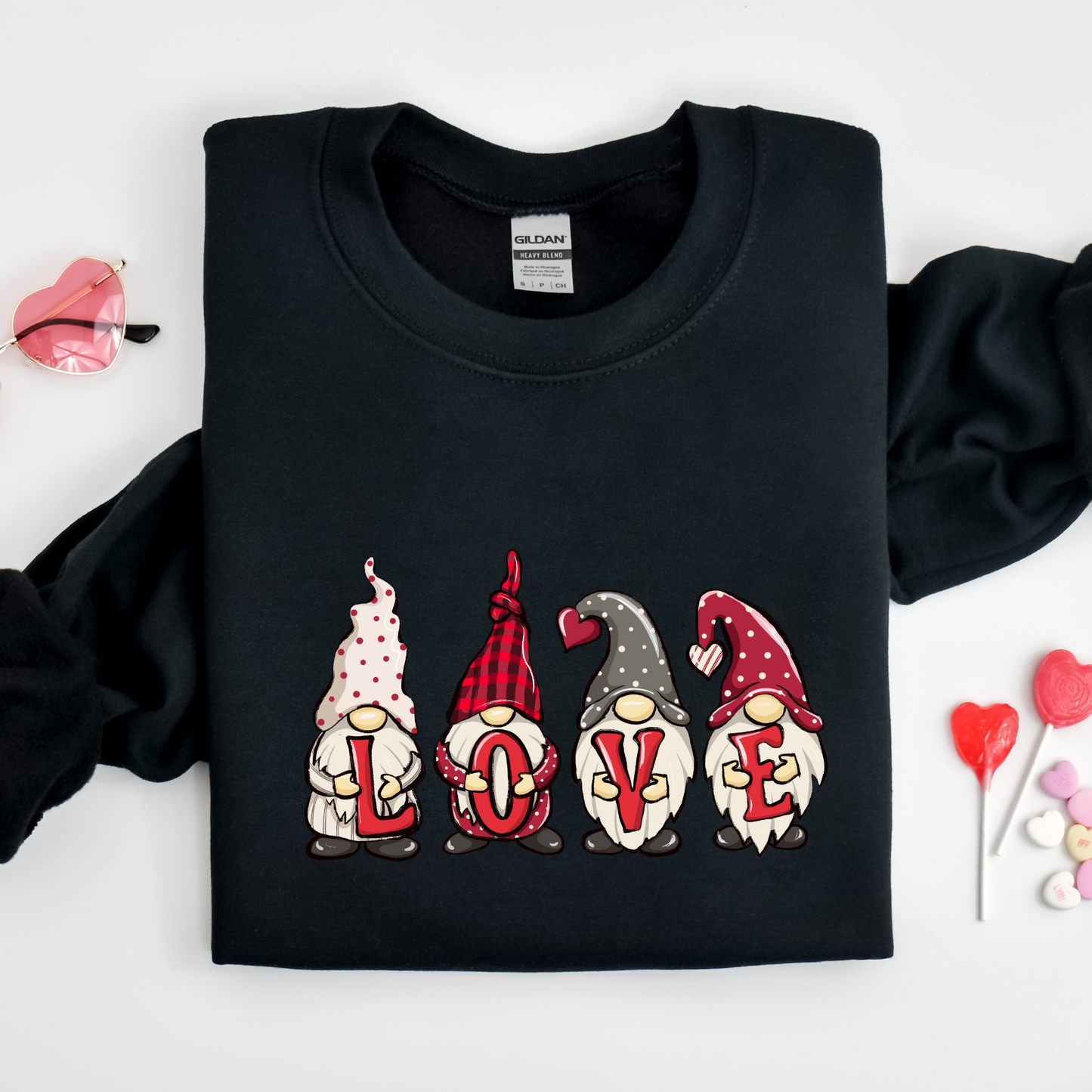 Love Gnomes Crewneck Sweater