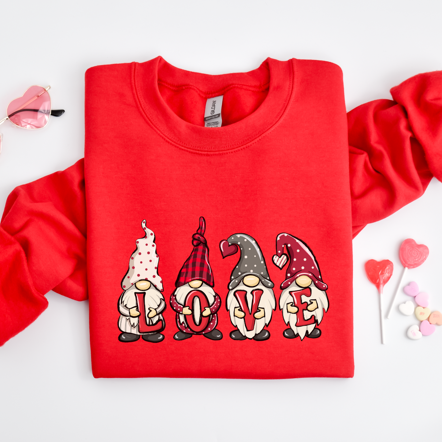 Love Gnomes Crewneck Sweater