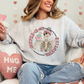 Coffee is My Valentine Skeleton Crewneck Sweater