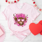 Highland Valentine's Day Cow T-Shirt