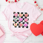 Distressed Valentines Conversation Hearts T-Shirt