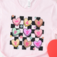 Distressed Valentines Conversation Hearts T-Shirt