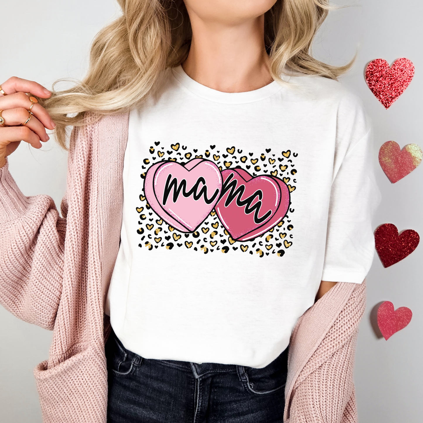 Mama Hearts T-Shirt