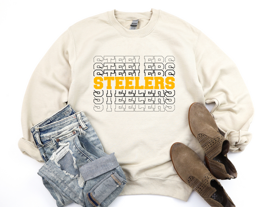 Stacked Steelers Sweater