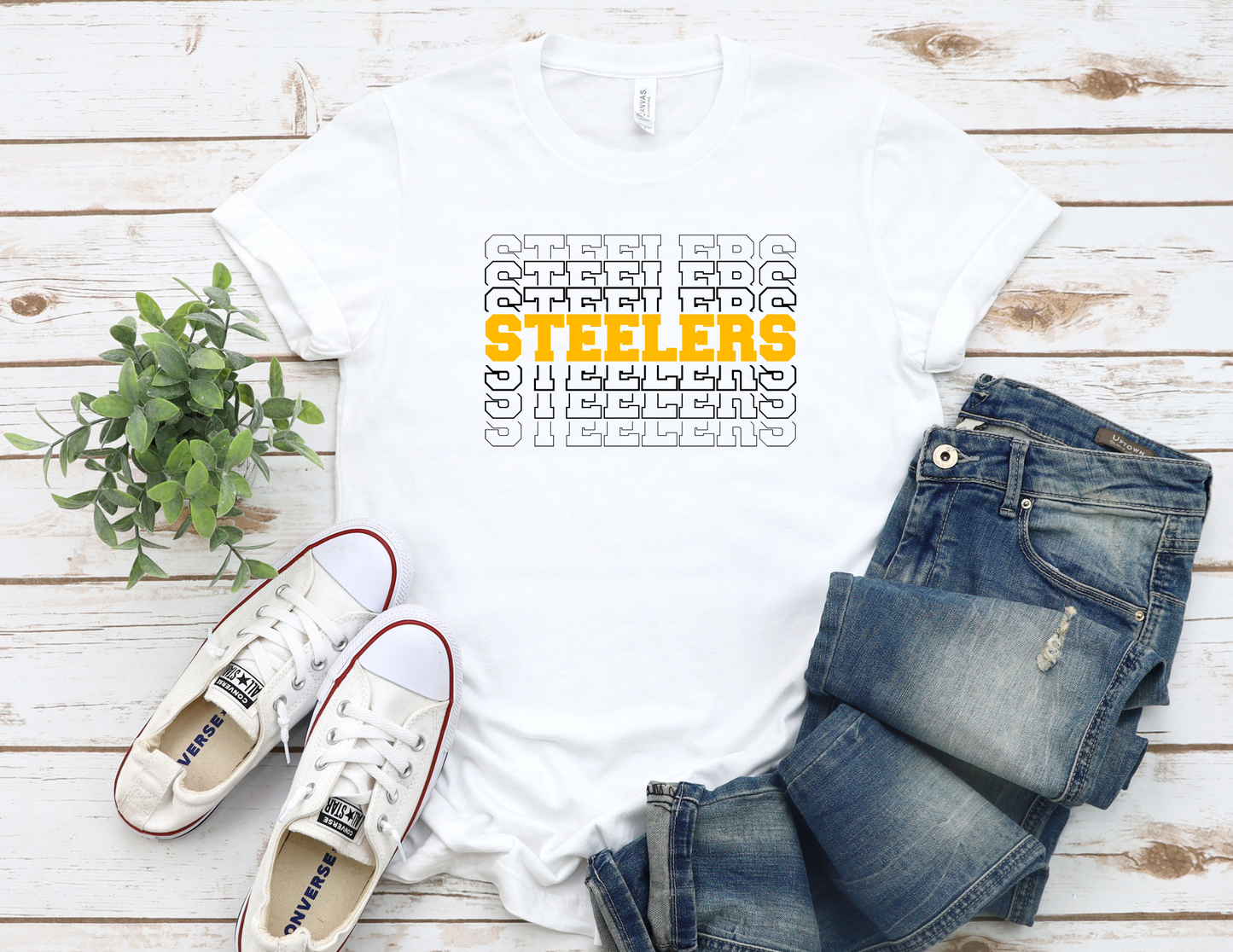 Stacked Steelers T-Shirt