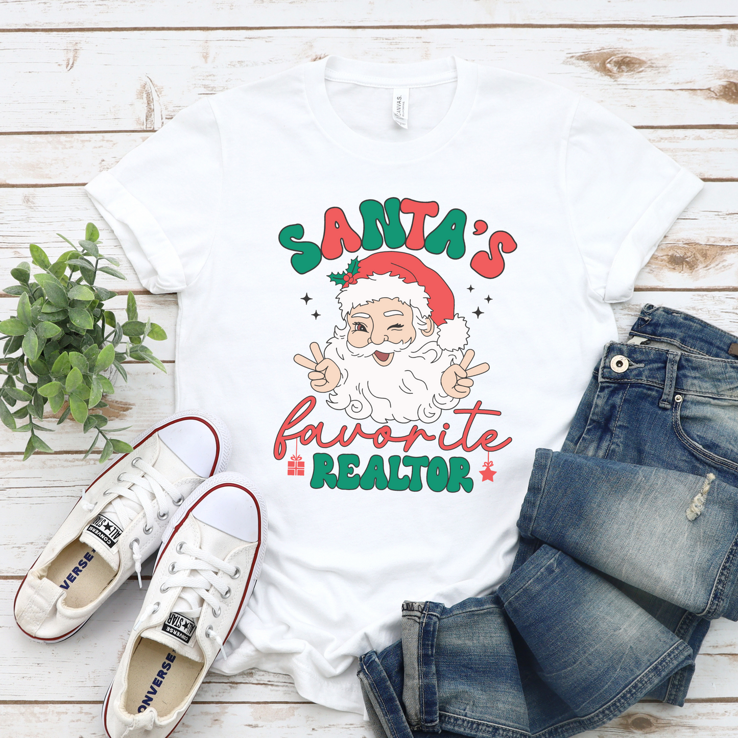 Santas Favorite Realtor T-Shirt