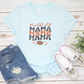 Vintage Print Football Mama T-Shirt