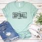 Modern Softball Mom T-Shirt