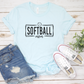 Modern Softball Mom T-Shirt