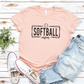 Modern Softball Mom T-Shirt