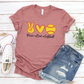 Love Peace Softball T-Shirt