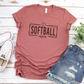 Modern Softball Mom T-Shirt