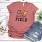 My Heart is On That Field Softball T-Shirt