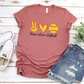 Love Peace Softball T-Shirt