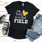 My Heart is On That Field Softball T-Shirt