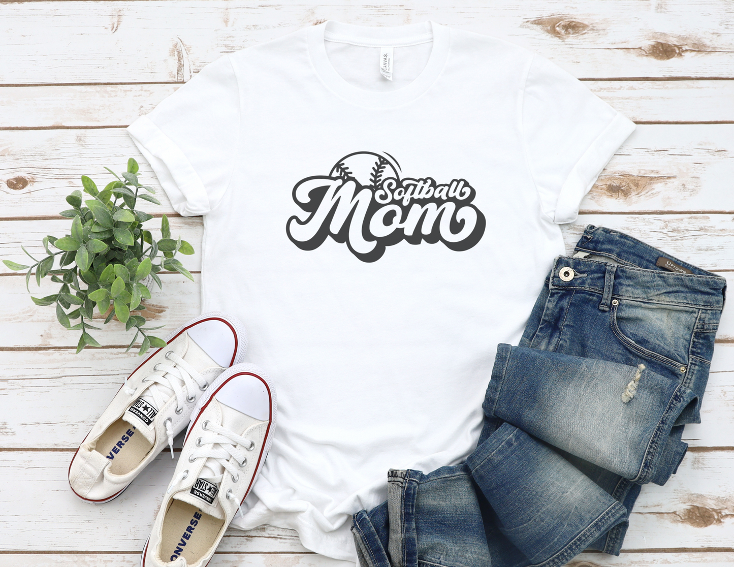 Softball Mom Ballpark T-Shirt