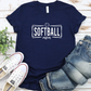 Modern Softball Mom T-Shirt