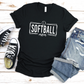 Modern Softball Mom T-Shirt