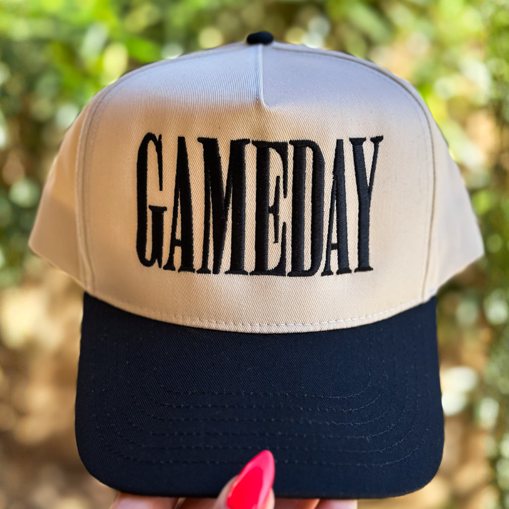 GAMEDAY Two-Tone Embroidered Snapback Hat - Custom Options