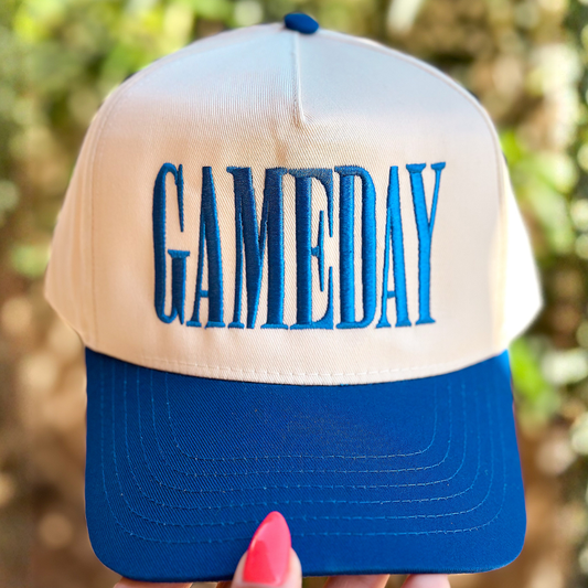 GAMEDAY Two-Tone Embroidered Snapback Hat - Custom Options