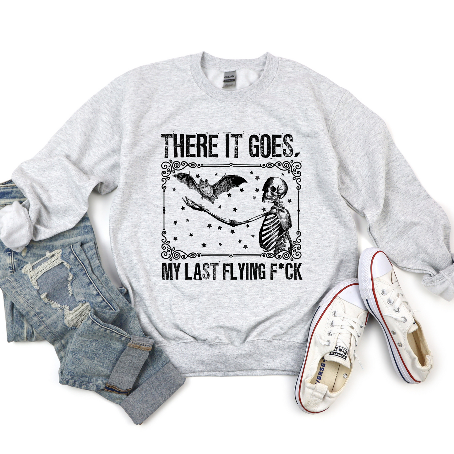 There It Goes My Last Flying F*ck Crewneck Sweater