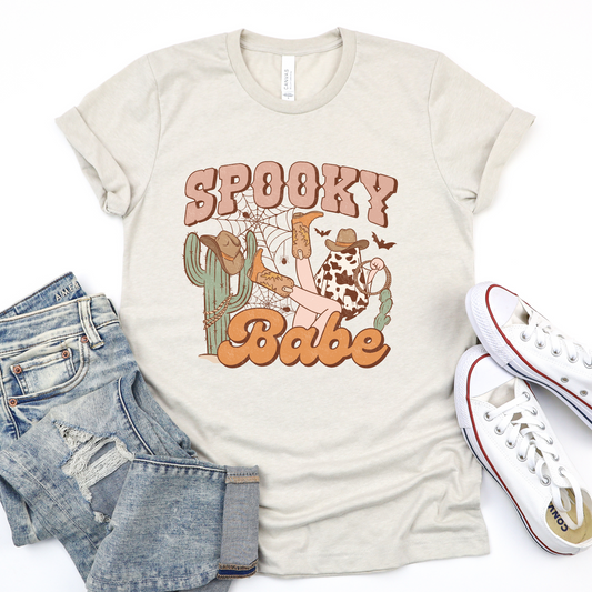 Spooky Babe Western T-Shirt