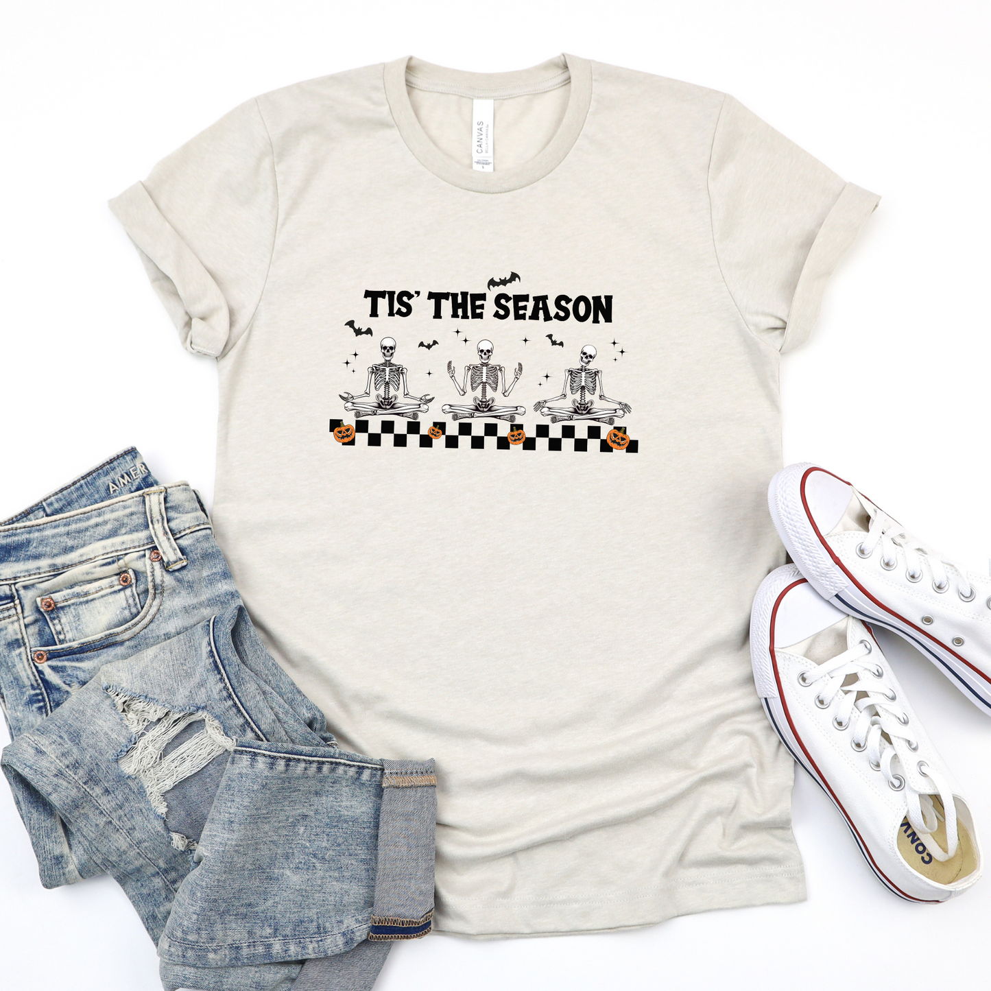 Tis The Season Skelton T-Shirt