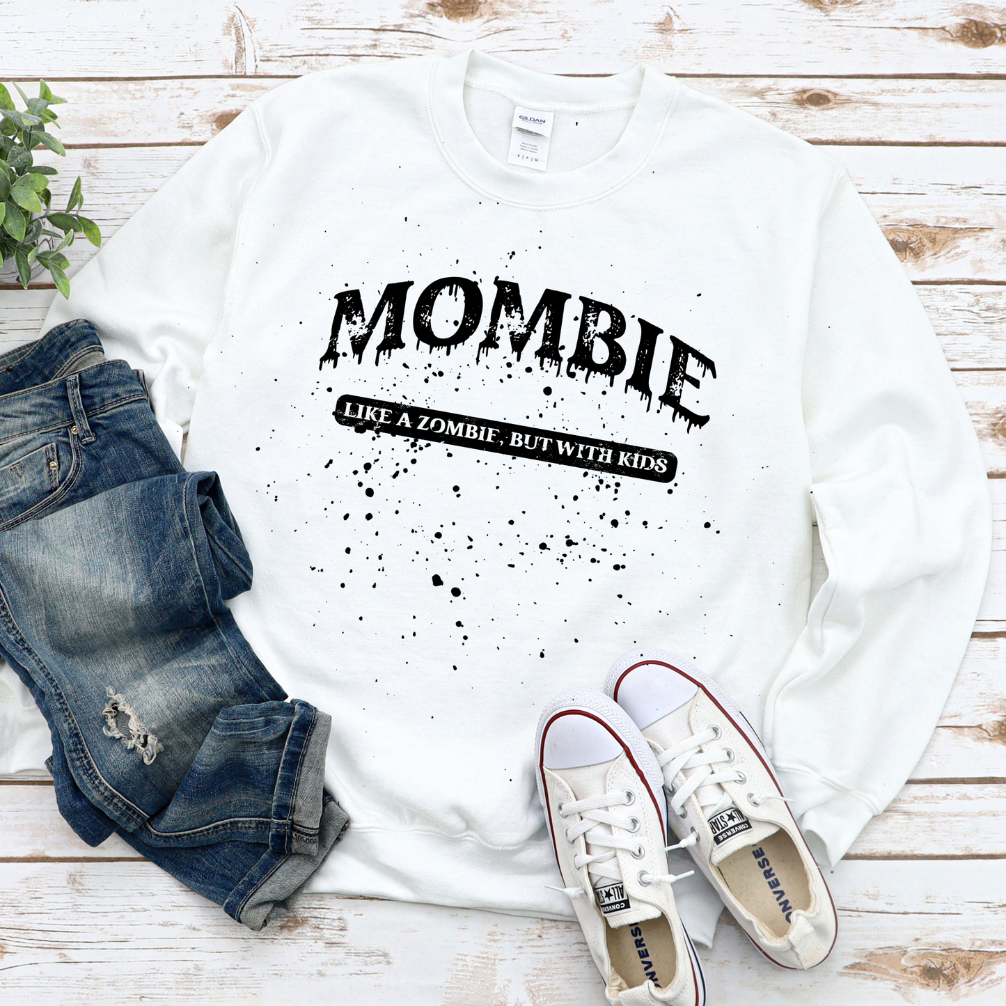 Mombie Crewneck Sweater