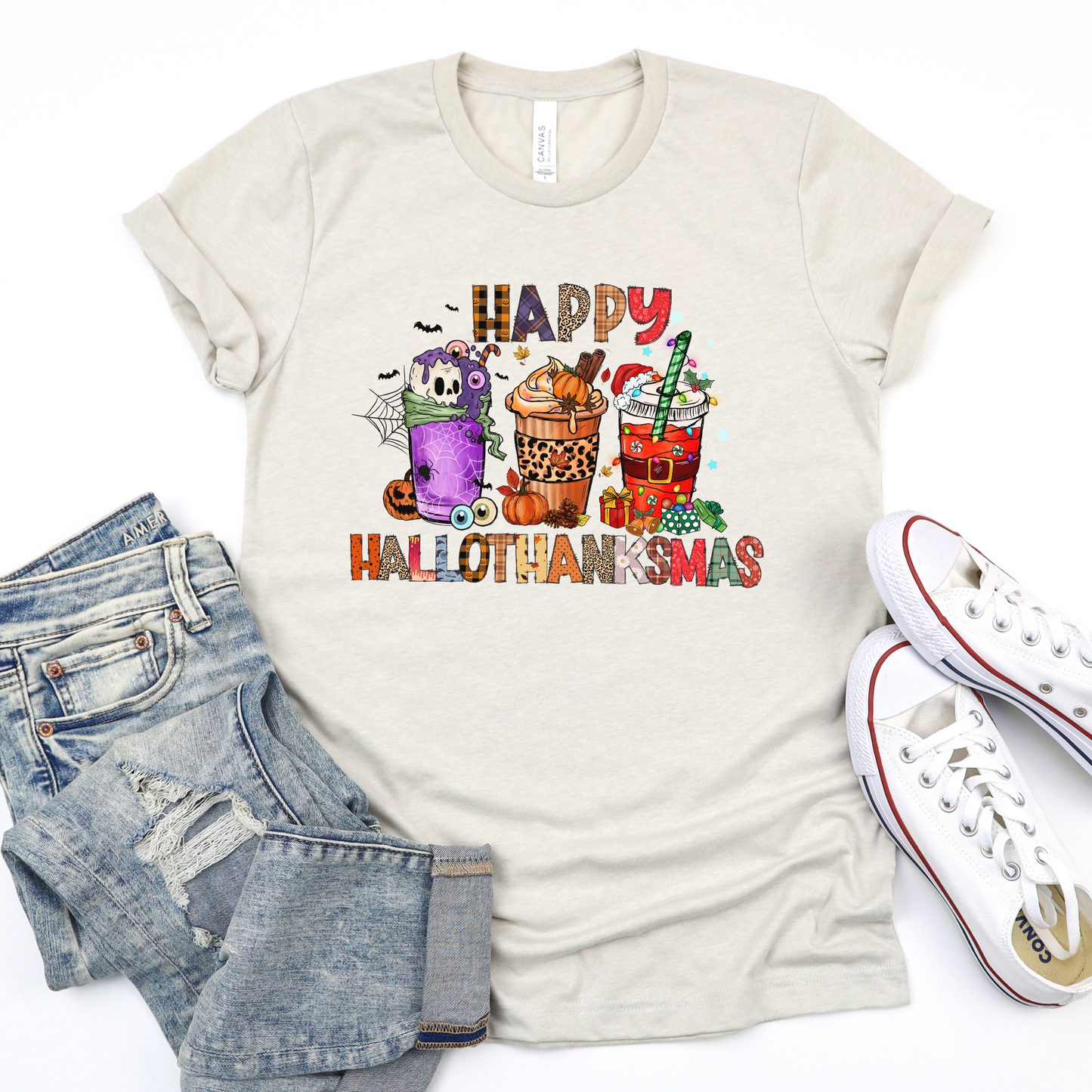 Happy Hallothanksmas T-Shirt