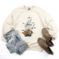 Mushroom Skeleton Hand Crewneck Sweater