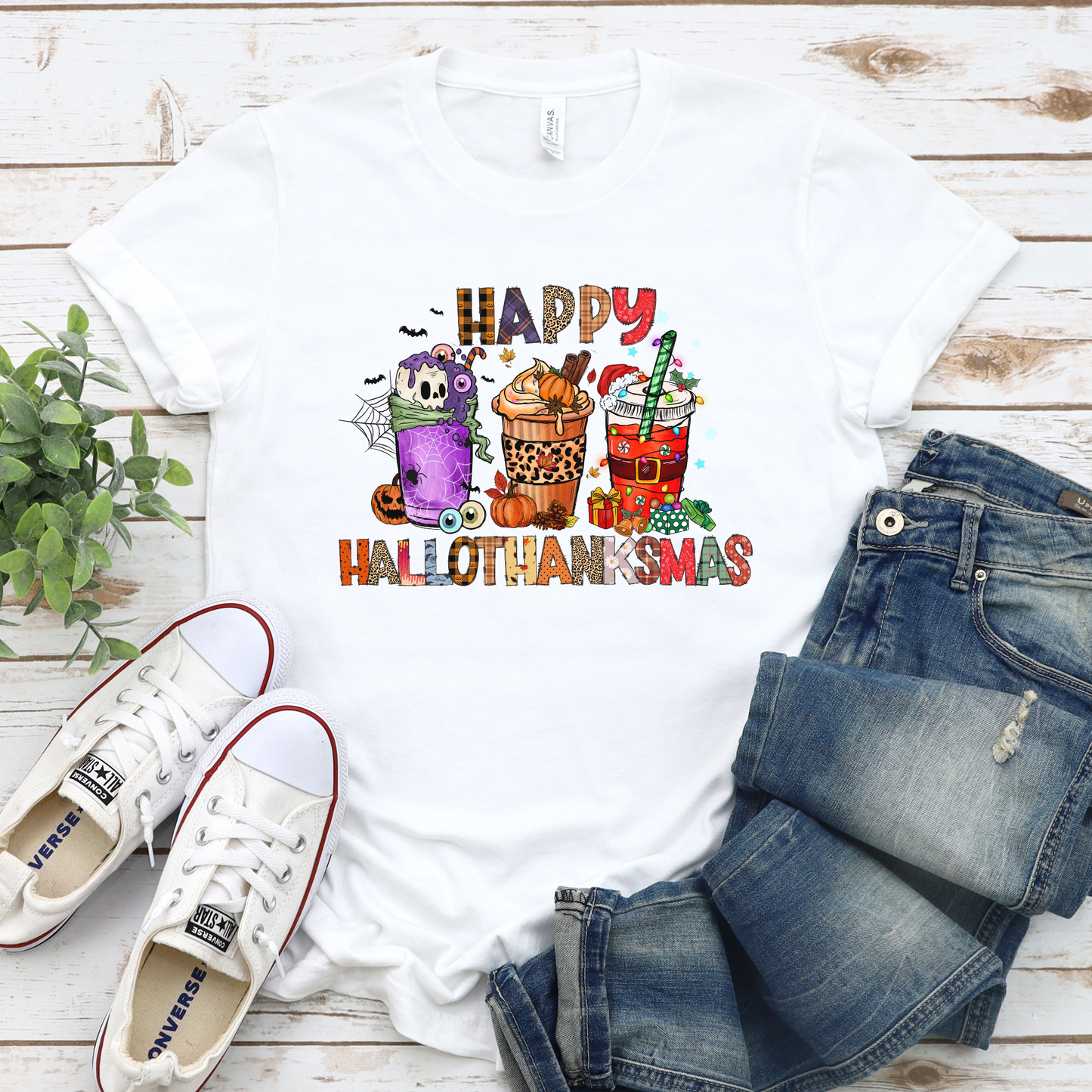 Happy Hallothanksmas T-Shirt