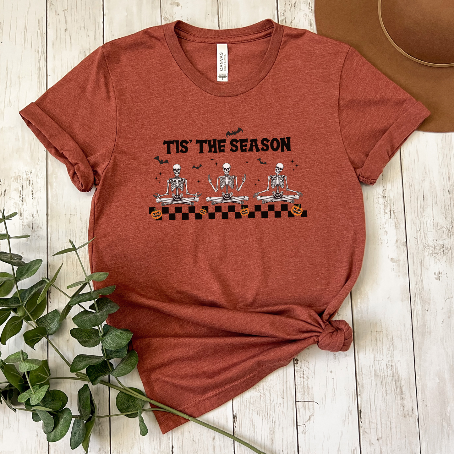 Tis The Season Skelton T-Shirt