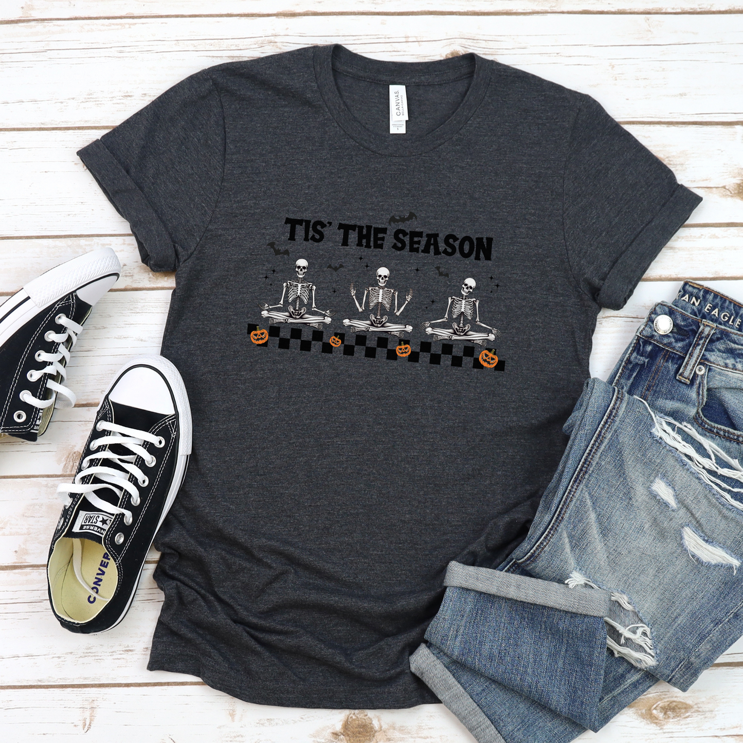 Tis The Season Skelton T-Shirt