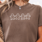 Gingerbread Embroidered Comfort Colors Tee