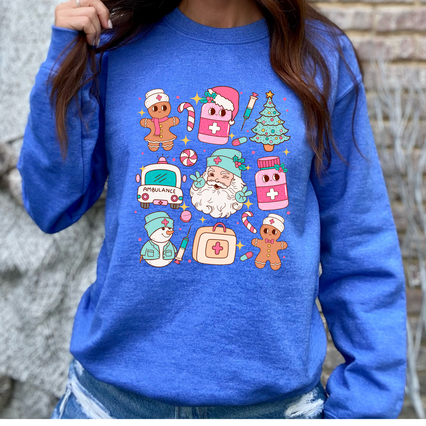 Christmas Healthcare Crewneck