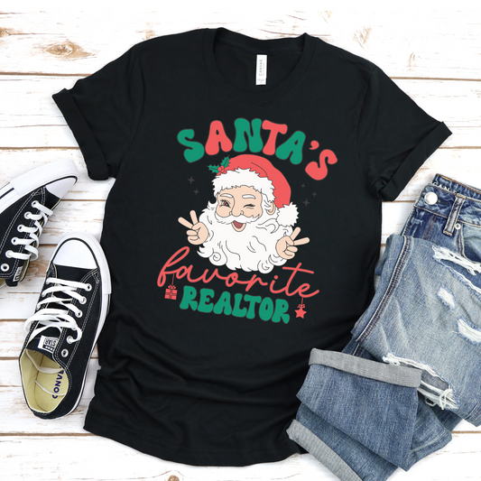 Santas Favorite Realtor T-Shirt