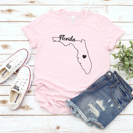Florida Heart T-Shirt