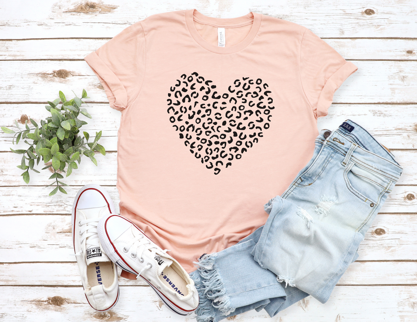 Cheetah Heart T-Shirt